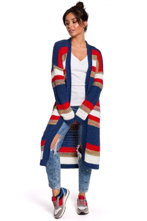 Sweter Kardigan Model BK036 Model 4 - BE Knit - S/M