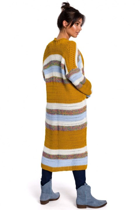 Sweter Kardigan Model BK036 Model 5 - BE Knit - S/M Sweter Kardigan Model BK036 Model 5 - BE Knit - S/M