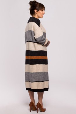 Sweter Kardigan Model BK055 Model 3 - BE Knit - S/M