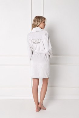 Szlafrok Damski Model Elly Grey - Aruelle - XXL