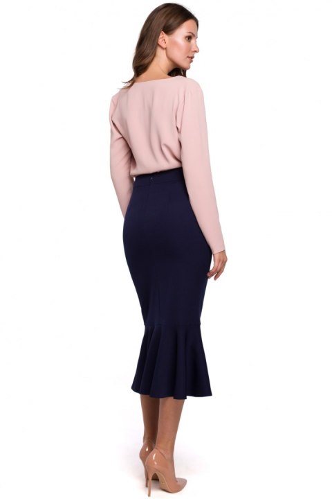 Spódnica Model K025 Atrament - Makover - XL Spódnica Model K025 Atrament - Makover - XL