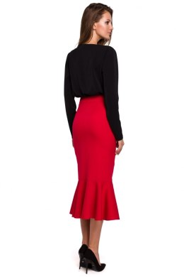 Spódnica Model K025 Red - Makover - XXL