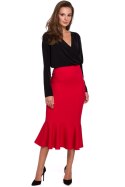 Spódnica Model K025 Red - Makover - S