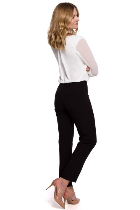 Spodnie Damskie Model K055 Black - Makover - L Spodnie Damskie Model K055 Black - Makover - L