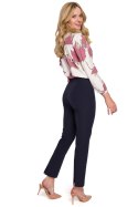 Spodnie Damskie Model K093 Atrament - Makover - L Spodnie Damskie Model K093 Atrament - Makover - L