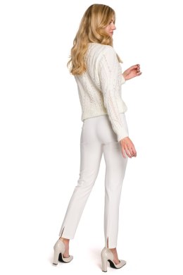 Spodnie Damskie Model K093 Ecru - Makover - XL