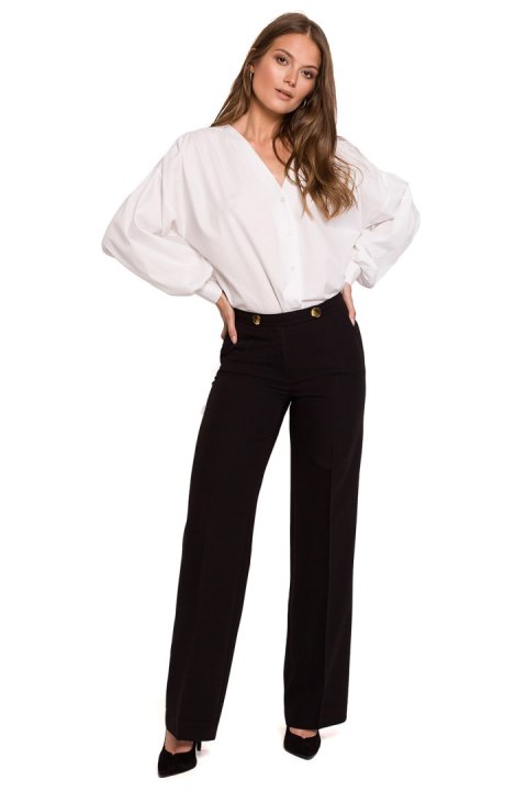 Spodnie Damskie Model K114 Black - Makover - XXL