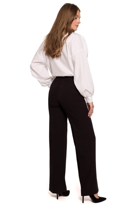 Spodnie Damskie Model K114 Black - Makover - XXL Spodnie Damskie Model K114 Black - Makover - XXL