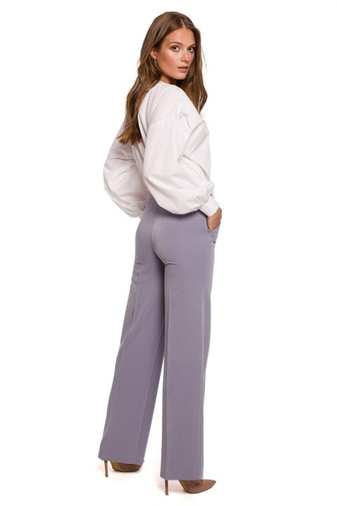 Spodnie Damskie Model K114 Gołębi - Makover - XL Spodnie Damskie Model K114 Gołębi - Makover - XL