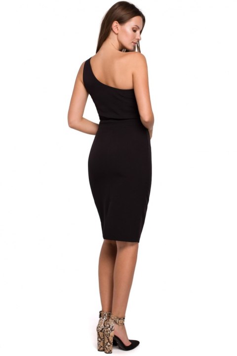 Sukienka Model K003 Black - Makover - L Sukienka Model K003 Black - Makover - L