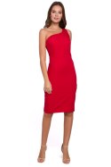 Sukienka Model K003 Red - Makover - XXL Sukienka Model K003 Red - Makover - XXL