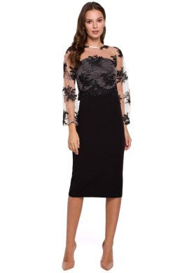 Sukienka Model K013 Black - Makover - S