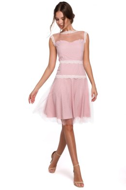Sukienka Model K030 Powder Pink - Makover - M