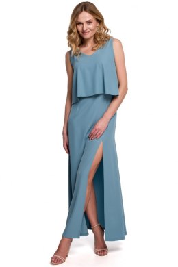 Sukienka Model K048 Cold Blue - Makover - M