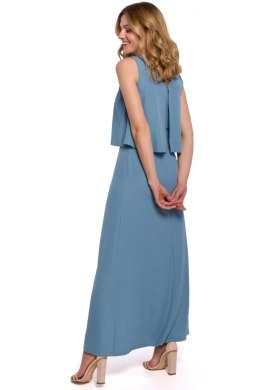 Sukienka Model K048 Cold Blue - Makover - M