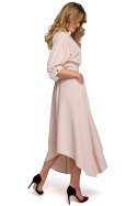 Sukienka Model K086 Beige - Makover - XL Sukienka Model K086 Beige - Makover - XL