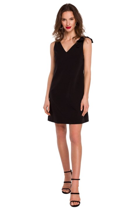 Sukienka Model K128 Black - Makover - L Sukienka Model K128 Black - Makover - L