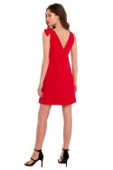 Sukienka Model K128 Red - Makover - L Sukienka Model K128 Red - Makover - L
