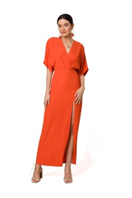 Sukienka Model K163 Coral - Makover - XXL