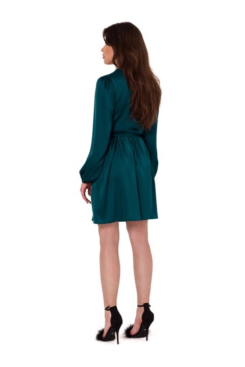 Sukienka Model K175 Green - Makover - 2XL/3XL Sukienka Model K175 Green - Makover - 2XL/3XL