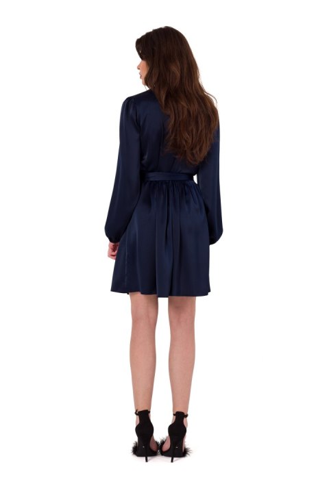 Sukienka Model K175 Navy - Makover - L/XL Sukienka Model K175 Navy - Makover - L/XL