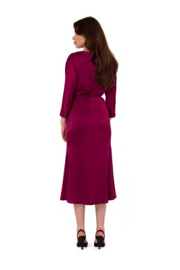 Sukienka Model K177 Bordo - Makover - XXL