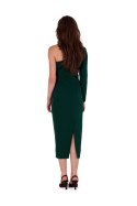 Sukienka Model K179 Bottle Green - Makover - S Sukienka Model K179 Bottle Green - Makover - S