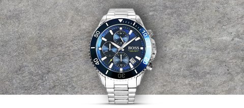 Zegarek Męski Hugo Boss Admiral 1513907 + BOX Zegarek Męski Hugo Boss Admiral 1513907 + BOX