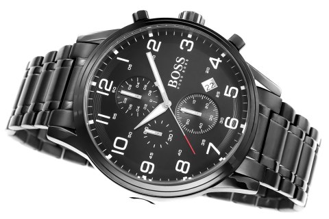 Zegarek Męski Hugo Boss Aeroliner 1513180 + BOX Zegarek Męski Hugo Boss Aeroliner 1513180 + BOX