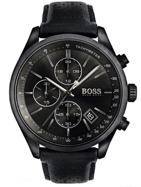 Zegarek Męski Hugo Boss Grand Prix 1513474 + BOX Zegarek Męski Hugo Boss Grand Prix 1513474 + BOX