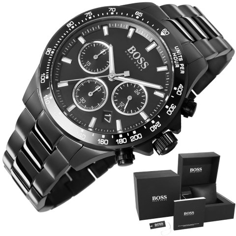 Zegarek Męski Hugo Boss Hero 1513754 + BOX Zegarek Męski Hugo Boss Hero 1513754 + BOX