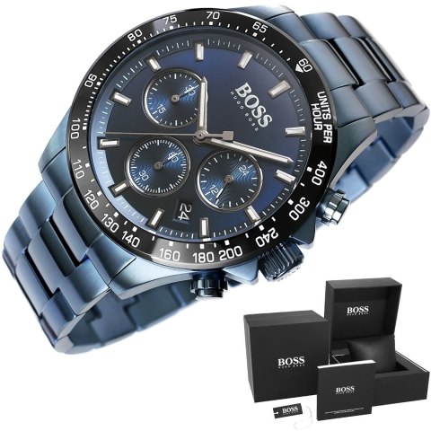 Zegarek Męski Hugo Boss Hero 1513758 + BOX Zegarek Męski Hugo Boss Hero 1513758 + BOX