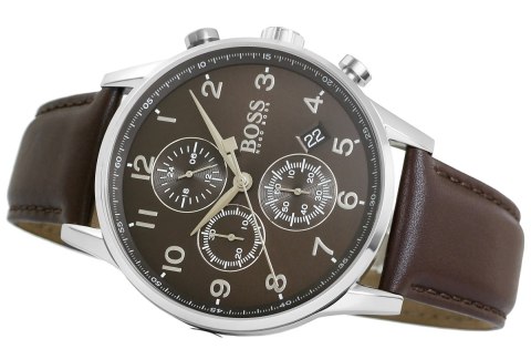 Zegarek Męski Hugo Boss Navigator 1513494 + BOX Zegarek Męski Hugo Boss Navigator 1513494 + BOX