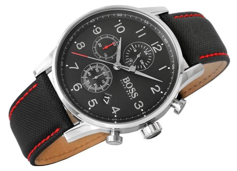 Zegarek Męski Hugo Boss Navigator 1513535 + BOX Zegarek Męski Hugo Boss Navigator 1513535 + BOX