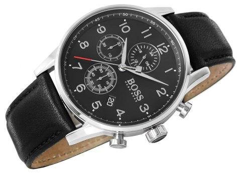 Zegarek Męski Hugo Boss Navigator 1513678 + BOX Zegarek Męski Hugo Boss Navigator 1513678 + BOX
