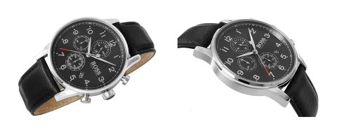 Zegarek Męski Hugo Boss Navigator 1513678 + BOX Zegarek Męski Hugo Boss Navigator 1513678 + BOX