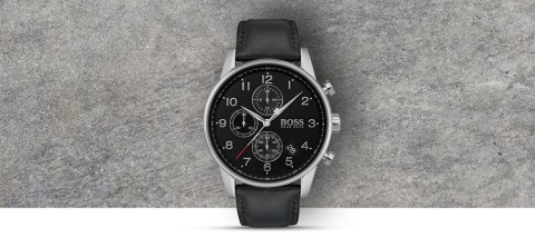 Zegarek Męski Hugo Boss Navigator 1513678 + BOX Zegarek Męski Hugo Boss Navigator 1513678 + BOX