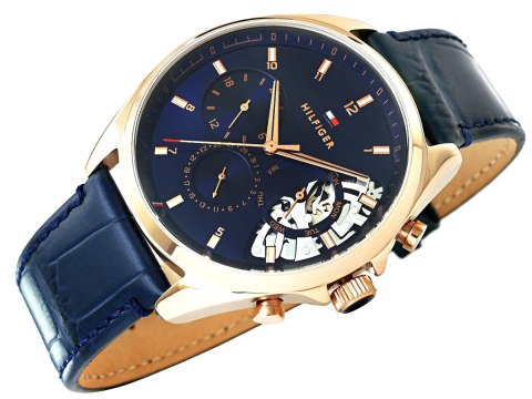Zegarek Męski Tommy Hilfiger Baker 1710451 + BOX Zegarek Męski Tommy Hilfiger Baker 1710451 + BOX