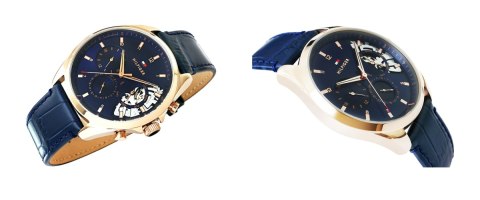 Zegarek Męski Tommy Hilfiger Baker 1710451 + BOX Zegarek Męski Tommy Hilfiger Baker 1710451 + BOX
