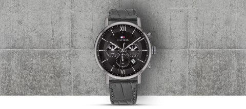 Zegarek Męski Tommy Hilfiger Evan 1710395 + BOX Zegarek Męski Tommy Hilfiger Evan 1710395 + BOX