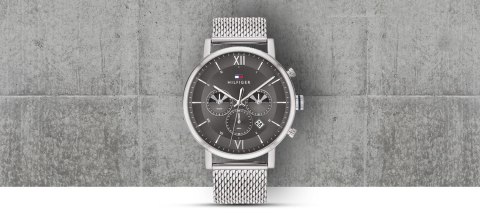 Zegarek Męski Tommy Hilfiger Evan 1710396 + BOX Zegarek Męski Tommy Hilfiger Evan 1710396 + BOX