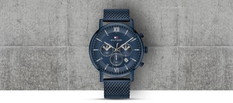 Zegarek Męski Tommy Hilfiger Evan 1710397 + BOX Zegarek Męski Tommy Hilfiger Evan 1710397 + BOX