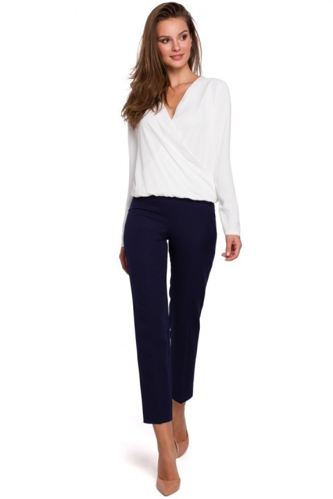 Spodnie Damskie Model K035 Atrament - Makover - L Spodnie Damskie Model K035 Atrament - Makover - L