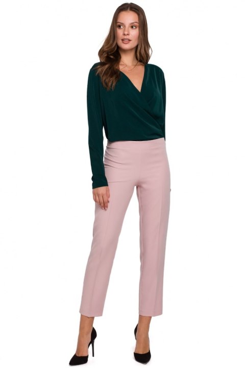Spodnie Damskie Model K035 Dirty Pink - Makover - L