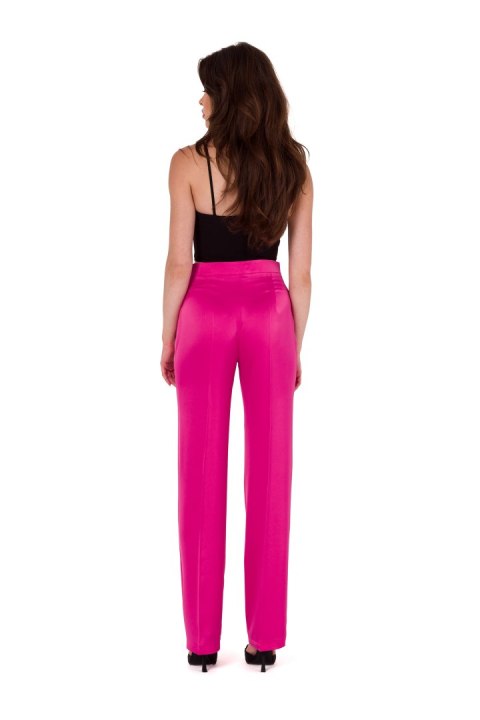 Spodnie Damskie Model K174 Pink - Makover - XL Spodnie Damskie Model K174 Pink - Makover - XL