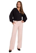 Spodnie Model K114 Beige - Makover - s