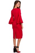 Sukienka Model K002 Red - Makover - XL