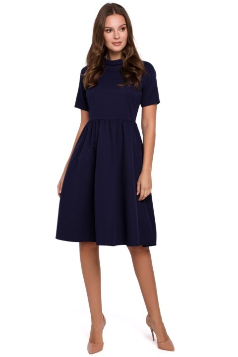 Sukienka Model K028 Atrament - Makover - XXL