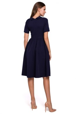 Sukienka Model K028 Atrament - Makover - XXL