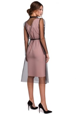 Sukienka Model K039 Powder Pink - Makover - M